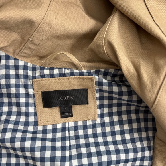 J. Crew Chateau trench coat - Picture 3 of 8